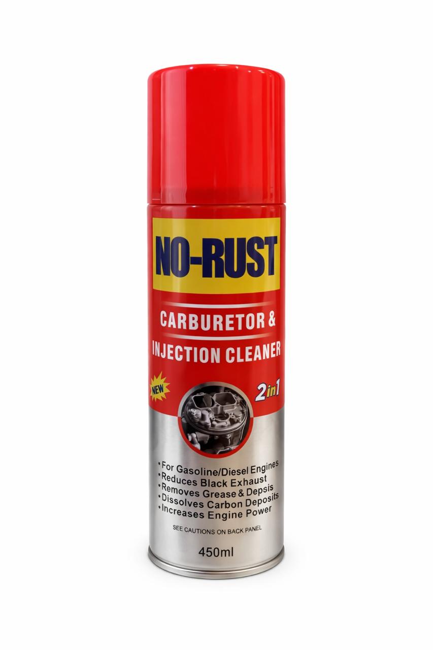 Carburetor & Injection Cleaner 2 in 1 , 450 ml - No Rust