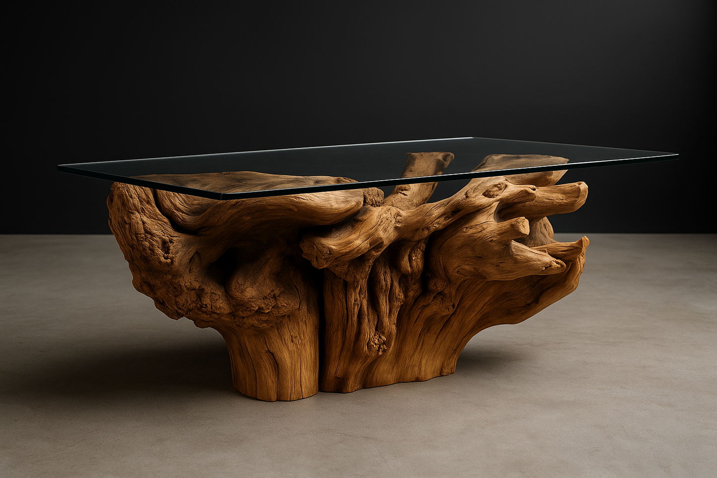 Crafted for the Few-  Wooden table