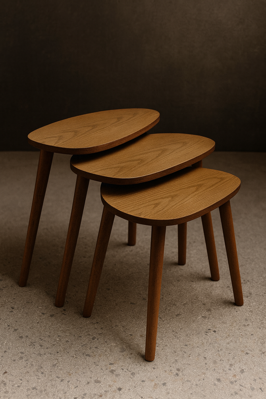 Mid-Century Stacking Tables (set of 3)